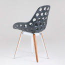 Slice Dimple Armchair with Walnut Legs | 212Concept