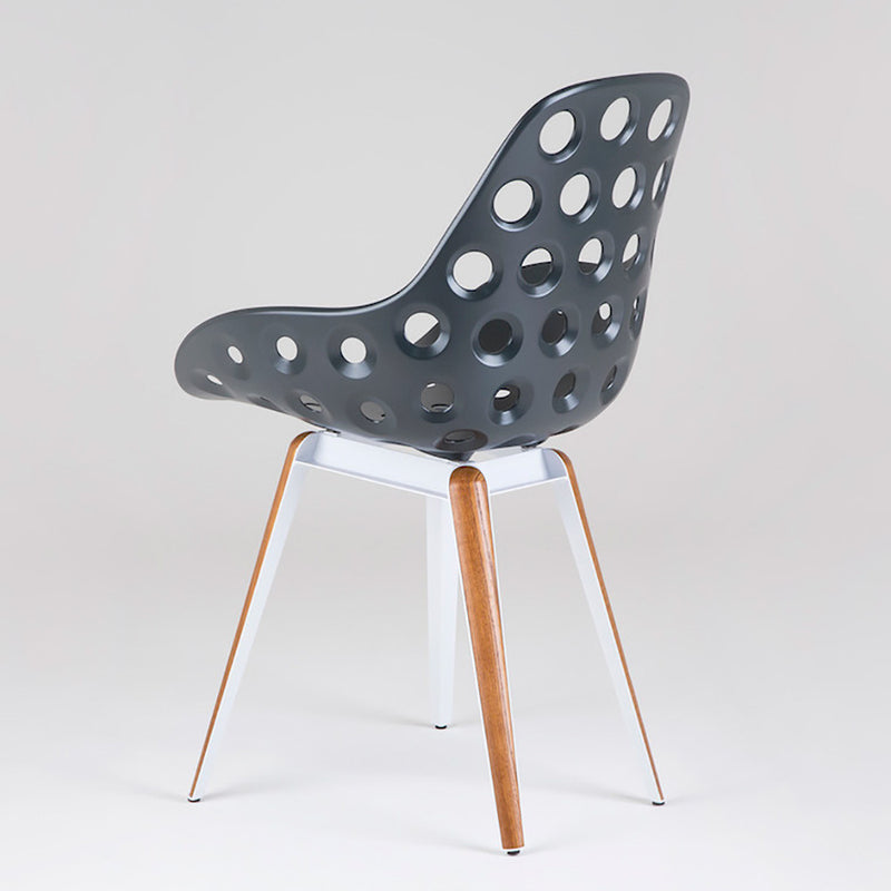Slice Dimple Armchair with Walnut Legs | 212Concept