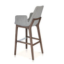 Buy Eiffel Wood Arm Stool Fabric | 212Concept