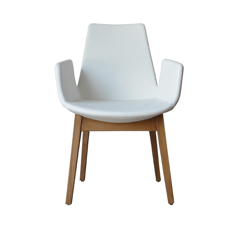 Eiffel Wood Armchair White