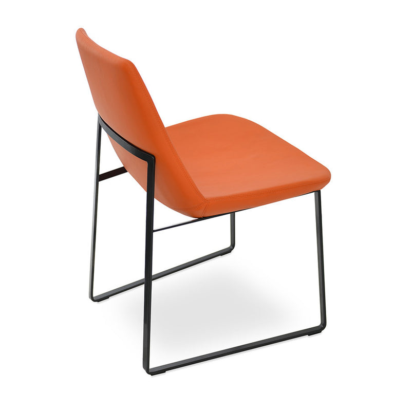 Buy Modern Classic Eiffel Sled Base Upholstered Chair | 212Concept