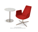 Shop For Eiffel 4-Star Swivel Lounge Armchair | 212Concept