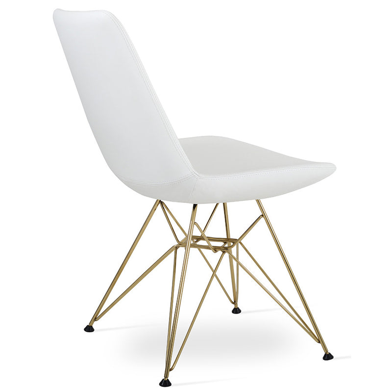 Buy Eiffel Tower modern dining chair with gold legs | 212Concept