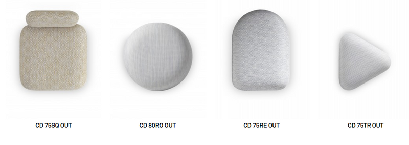 Code Out - Backrest for Round Pouf CD 80RO