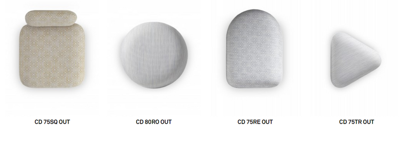 Code Out - Backrest for Round Pouf CD 60RO