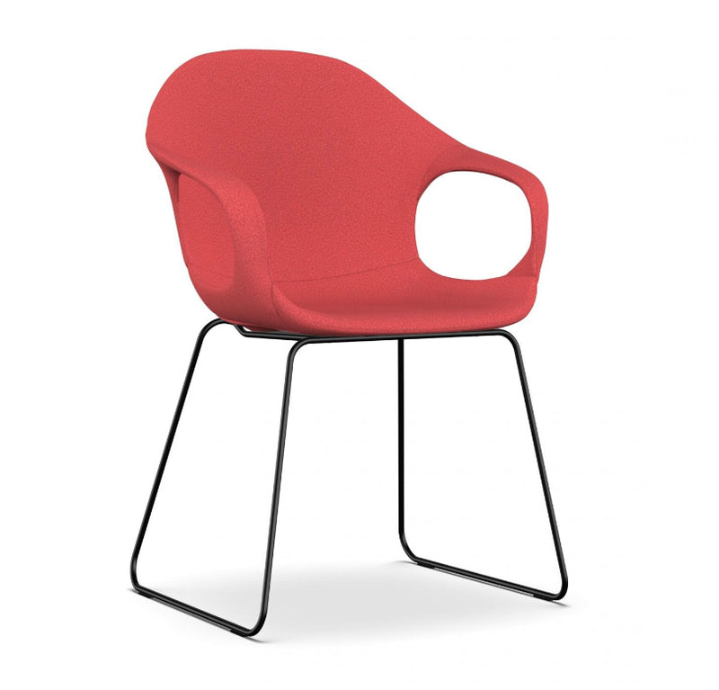 Buy Solid Steel Slide Legged Modern Italian Armchair | 212Concept