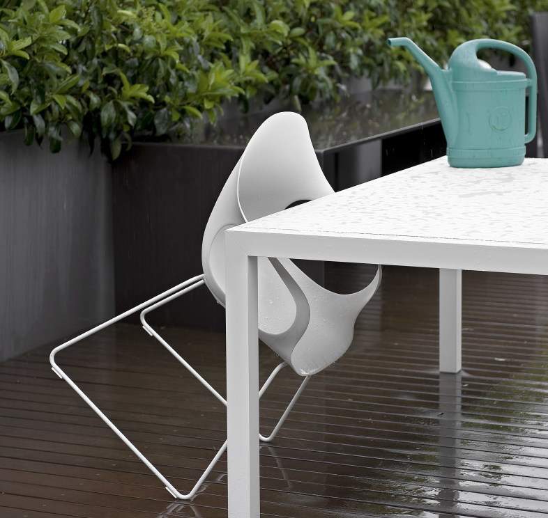 Buy Lacquered Steel Slide Outdoor Modern Italian Armchair | 212Concept