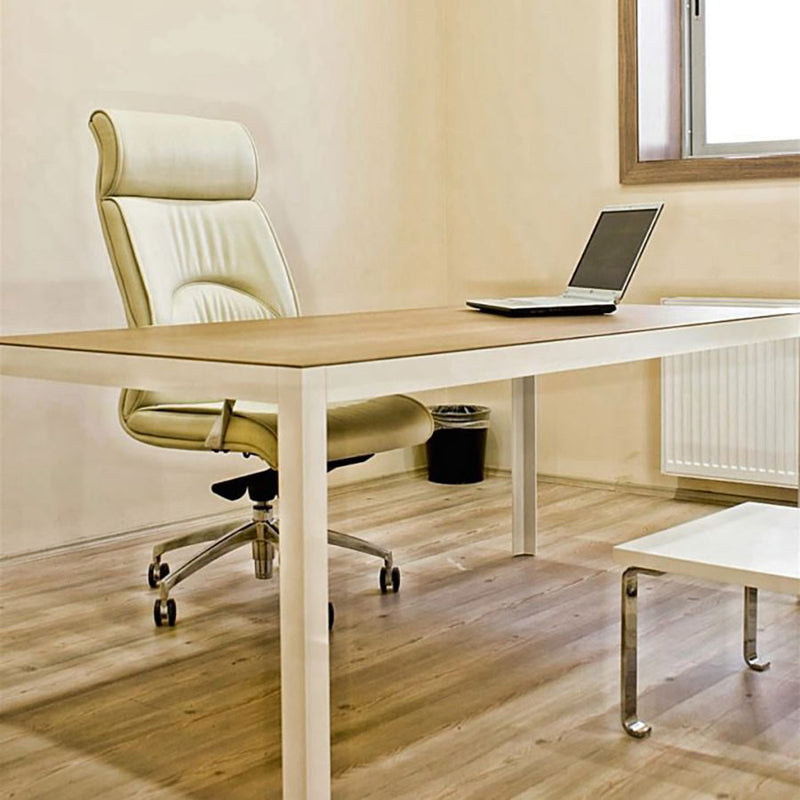 Buy Minimal Wood Top Elusive Table For Office Spaces | 212Concept