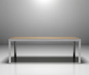 Buy Minimal Wood Top Elusive Table For Office Spaces | 212Concept