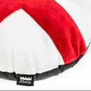 Round contemporary toss pillow