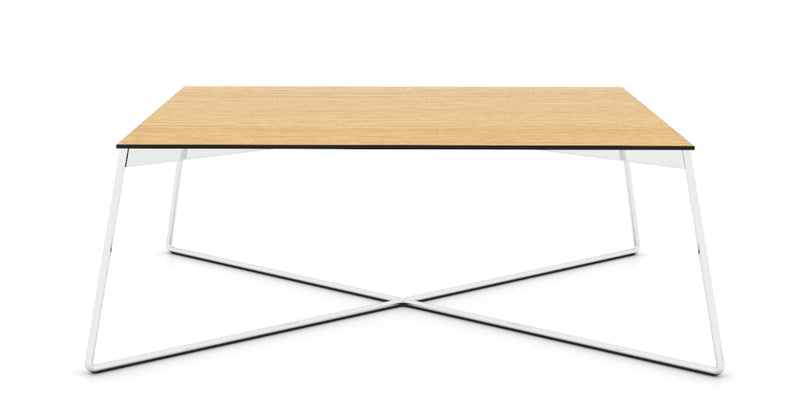Buy Modern Square Wooden Fly Coffee Table Metal Base | 212Concept
