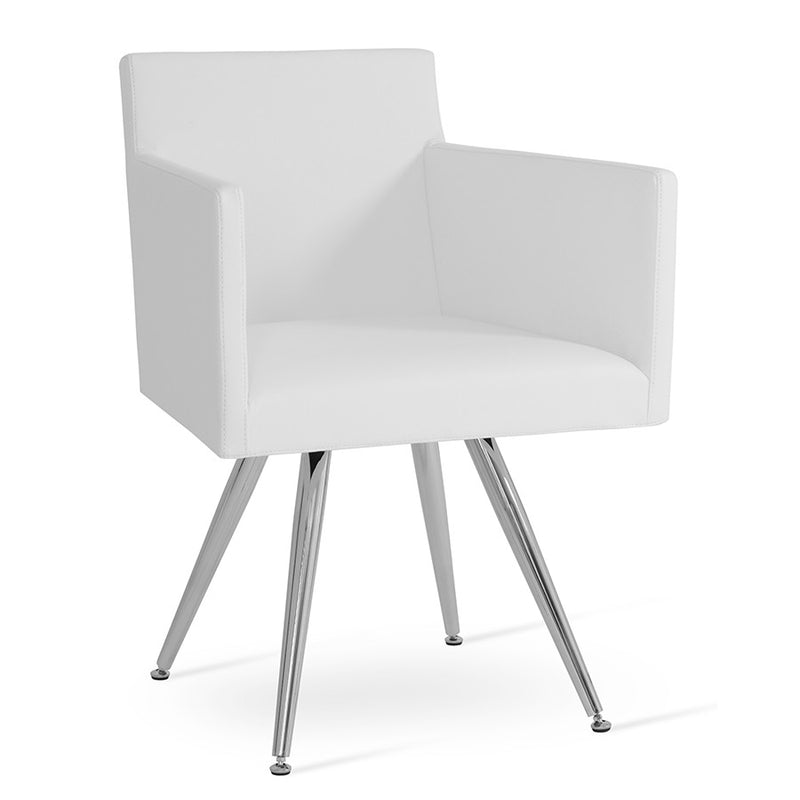 Buy Box Shaped Contemporary Harput Star 4 Legged Armchair | 212Concept