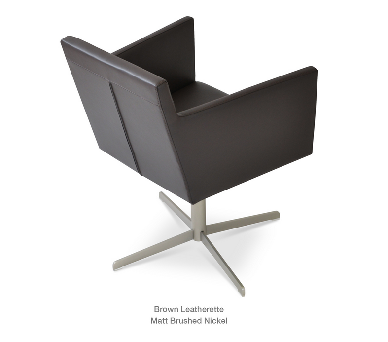 Buy Box Shaped Armchair with Swivel Option | 212Concept