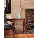 Modern wood side table