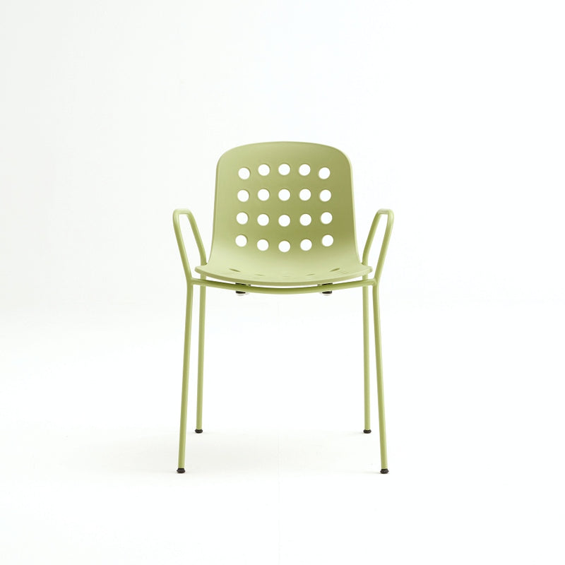 Holi Stackable Chair Perforated w/Arms
