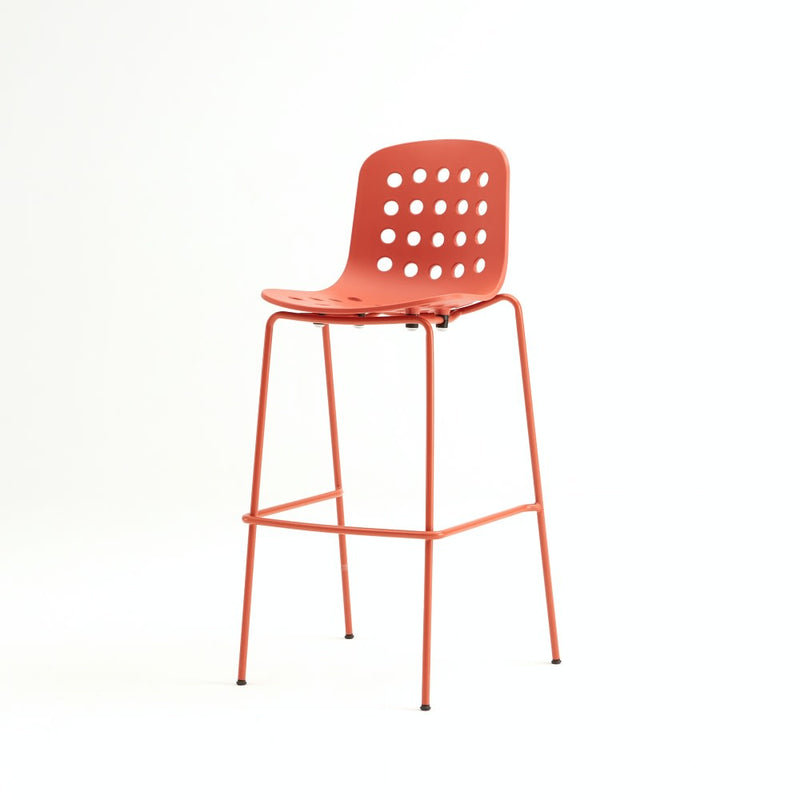 Holi Stackable Barstool Perforated