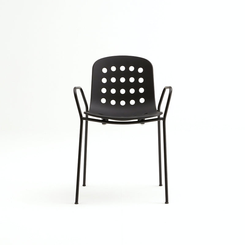 Holi Stackable Chair Perforated w/Arms