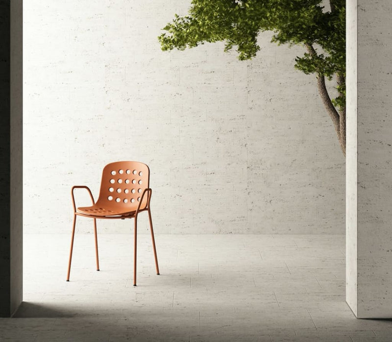 Holi Stackable Chair Perforated w/Arms