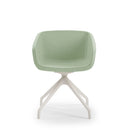 Arca Mini 4-Spoke Polypropylene Swivel Chair