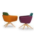 Arca Lounge Mid Back Swivel Chair