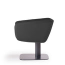 Arca Lounge Low Back Chair w/Metal Plate