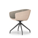 Arca Mini 4-Spoke Polypropylene Swivel Chair
