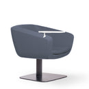 Arca Lounge Low Back Chair w/Metal Plate