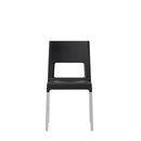 Face Stackable Side Chair  - Pack of 4