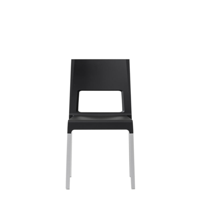 Face Stackable Side Chair  - Pack of 4