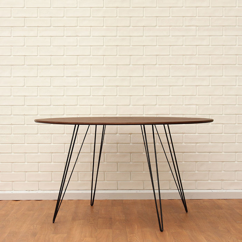 Buy Steel Legged Circle Williams Dining Table | 212Concept