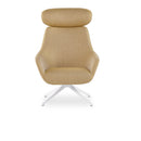 Buy Scandinavian Designed Curvy Lamy Swivel Lounge Chair | 212Concept