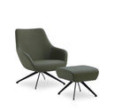 Buy Scandinavian Designed Curvy Lamy Swivel Lounge Chair | 212Concept