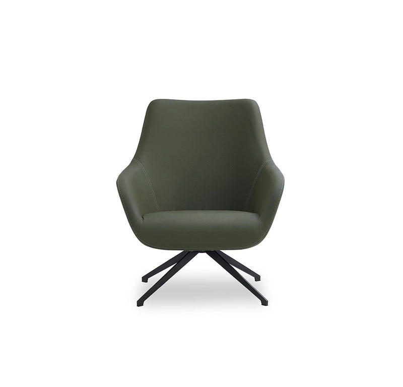 Buy Scandinavian Designed Curvy Lamy Swivel Lounge Chair | 212Concept