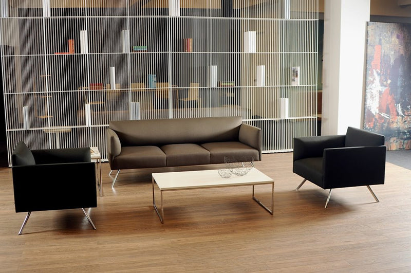 Buy Modern Box Design Led Lounge Chair with Curvy Interior Style | 212Concept