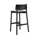Buy Modern Black Wooden Restaurant Stool | 212Concept