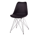 Buy Metal Tower Base Polycarbonate Chair | 212Concept
