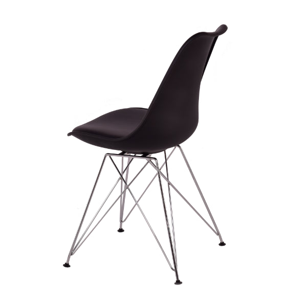 Buy Metal Tower Base Polycarbonate Chair | 212Concept