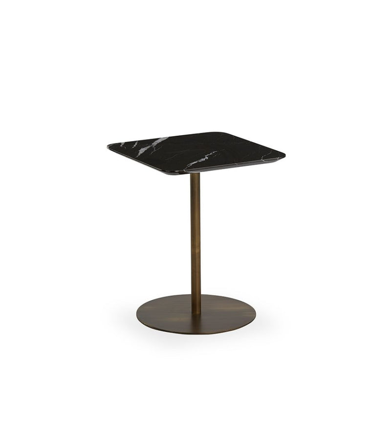 Buy Rectangular Black Marble Top Noa Side Table | 212Concept