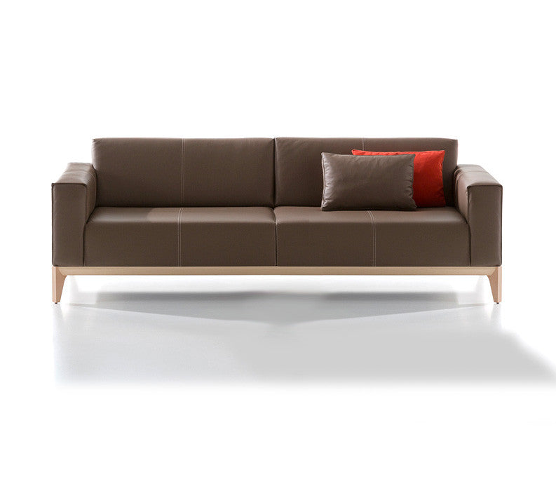 Buy Solid Wood Legged Slender Modern Sofa | 212Concept