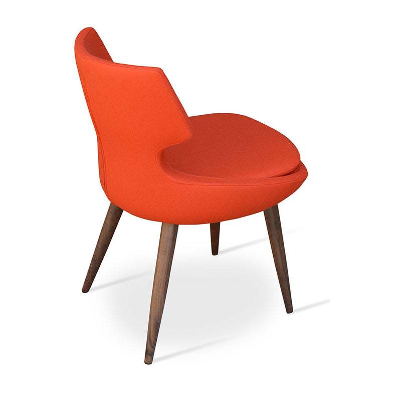 Buy Curvy Modern Wood Legged Patara Chair | 212Concept