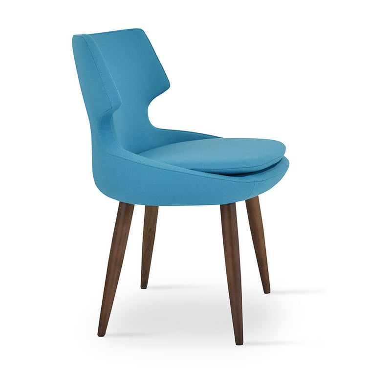 Buy Curvy Modern Wood Legged Patara Chair | 212Concept