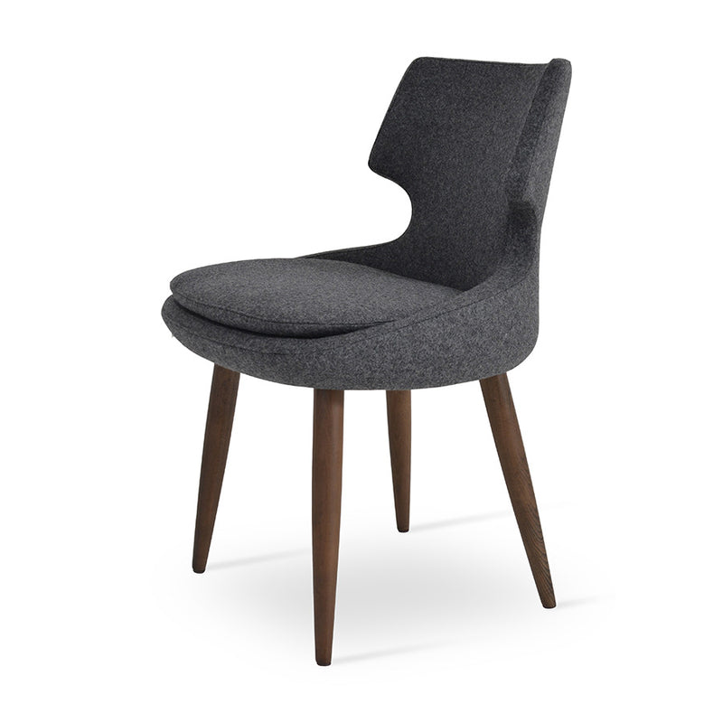 Buy Curvy Modern Wood Legged Patara Chair | 212Concept