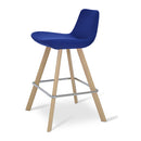 Buy Contemporary Style Veneer Wood Base Pera Stool | 212Concept