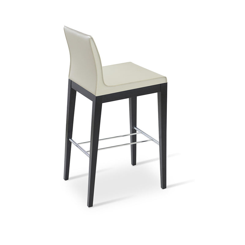 Buy Slim Wooden Legged Restaurant Stool | 212Concept