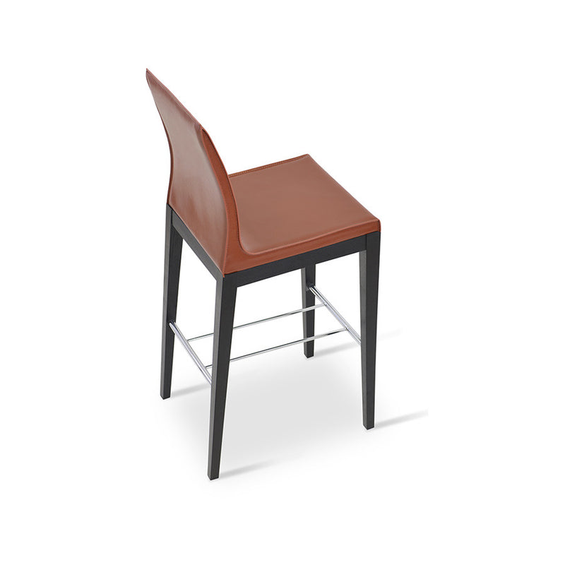 Buy Slim Wooden Legged Restaurant Stool | 212Concept