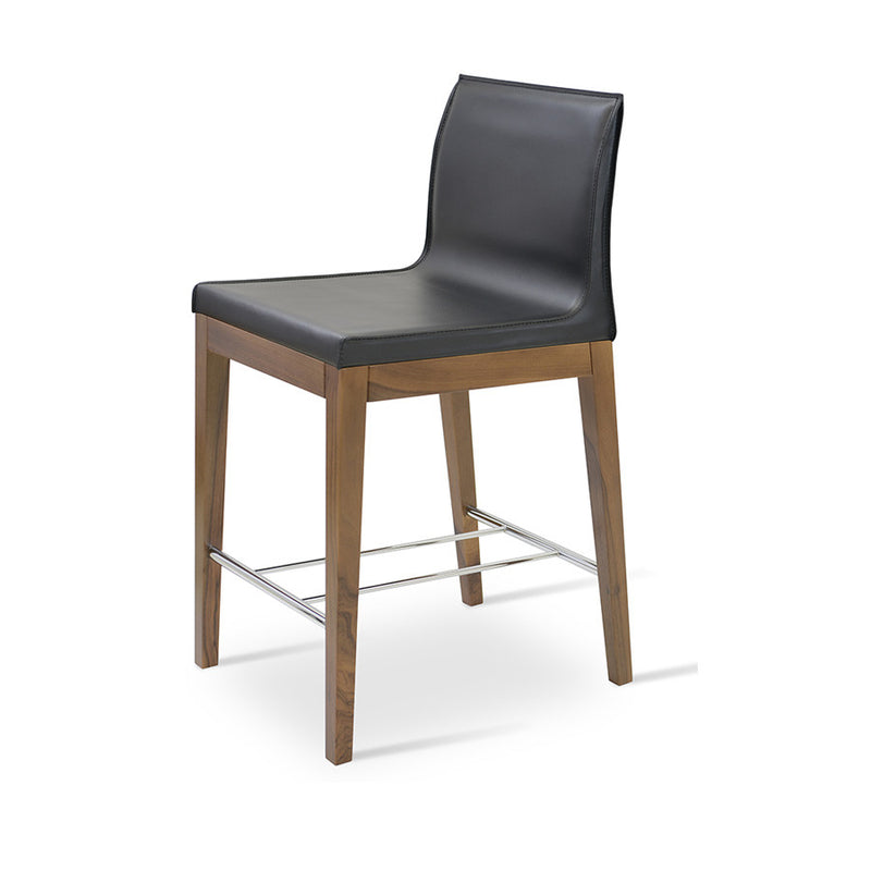 Buy Slim Wooden Legged Restaurant Stool | 212Concept