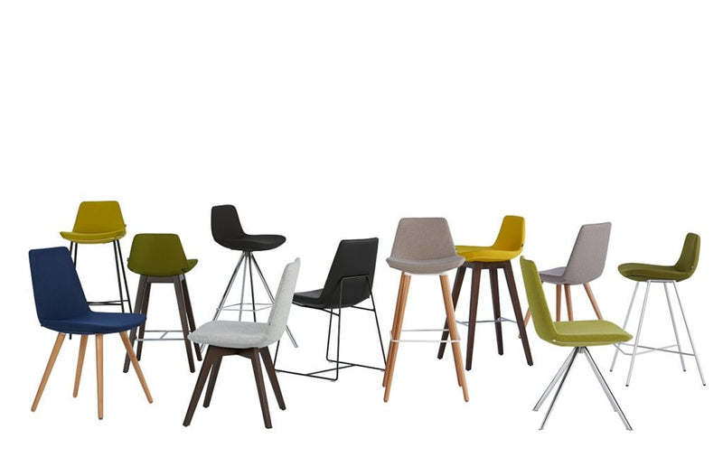 Buy Modern Upholstered Pera Chair & Stool Collection | 212Concept