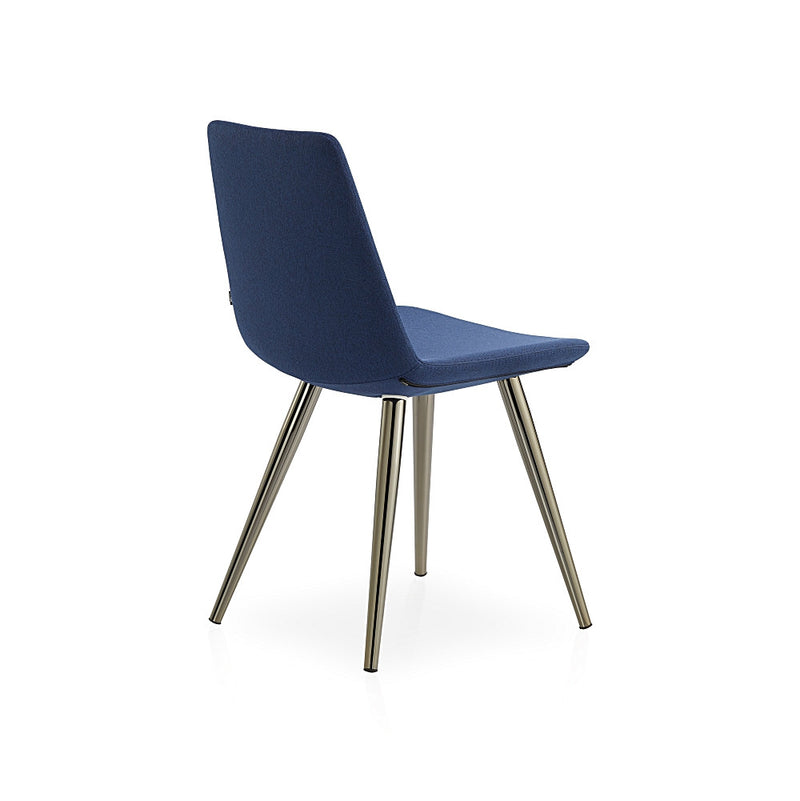 Buy Dowel 4-Legged Pera Upholstered Modern Side Chair | 212Concept