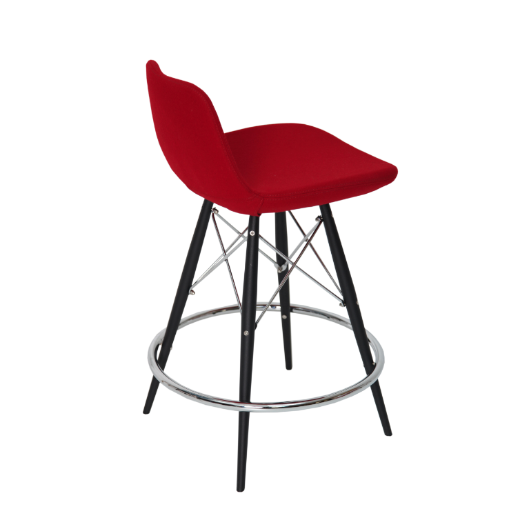 Pera MW Counter Stool Red Wool