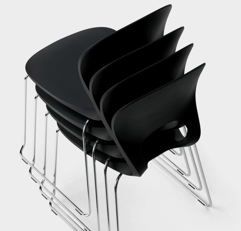 Buy Curvy Dynamic Stackable Pikaia Slide Chair | 212Concept